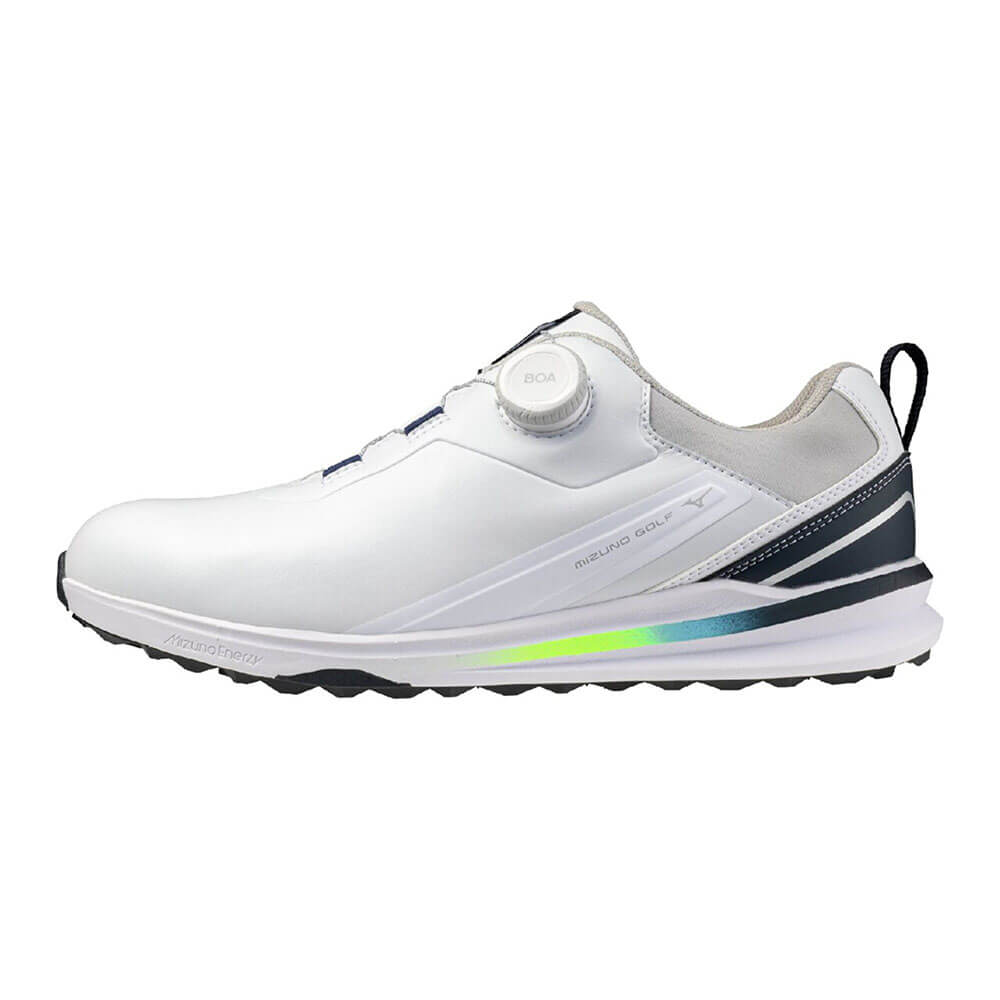 ミズノ MIZUNO ネクスライトエナジー2 ワイド Boa スパイクレス ゴルフシューズ 51GQ2641 01 2026年モデル