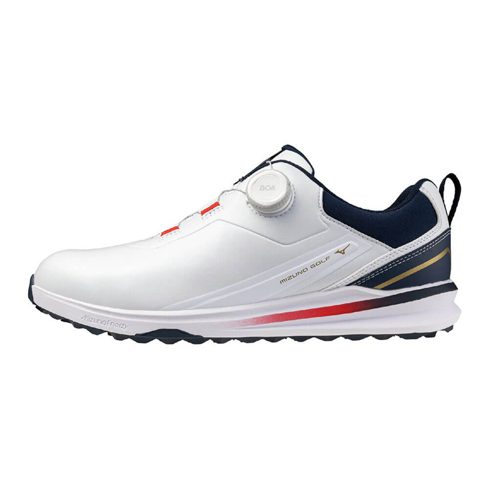 ミズノ MIZUNO ネクスライトエナジー2 ワイド Boa スパイクレス ゴルフシューズ 51GQ2641 03 2026年モデル