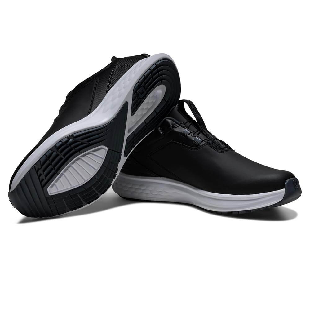 フットジョイ　パルス Boa メンズ スパイクレス ゴルフシューズ 54712 ブラック ブラック 画像2(ALT)