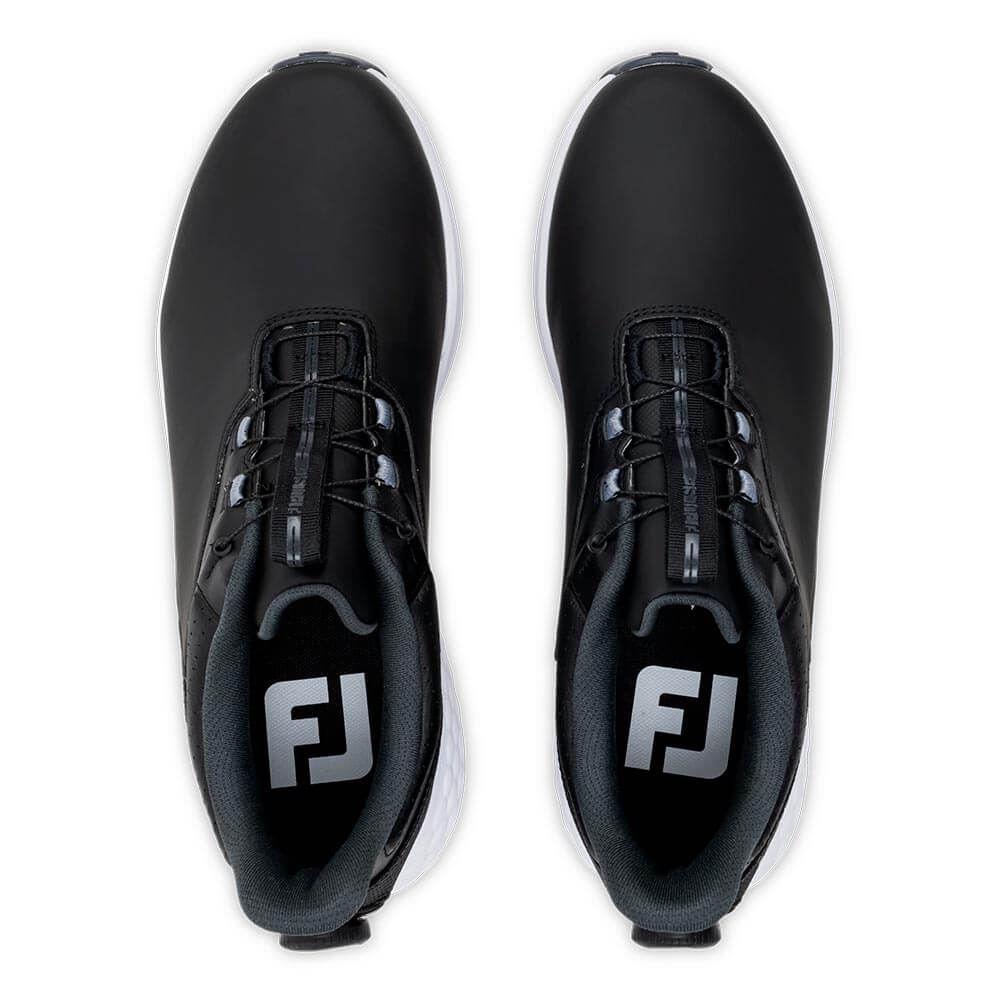 フットジョイ　パルス Boa メンズ スパイクレス ゴルフシューズ 54712 ブラック ブラック 画像2(ALT)