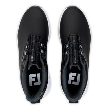 フットジョイ　パルス Boa メンズ スパイクレス ゴルフシューズ 54712 ブラック ブラック 画像2(ALT)