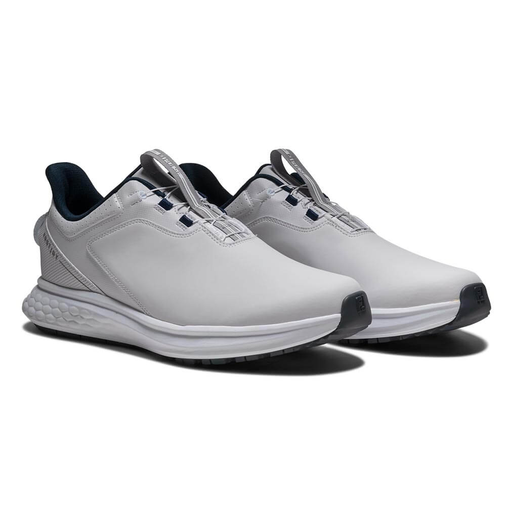 フットジョイ　パルス Boa メンズ スパイクレス ゴルフシューズ 54714 ホワイト ホワイト