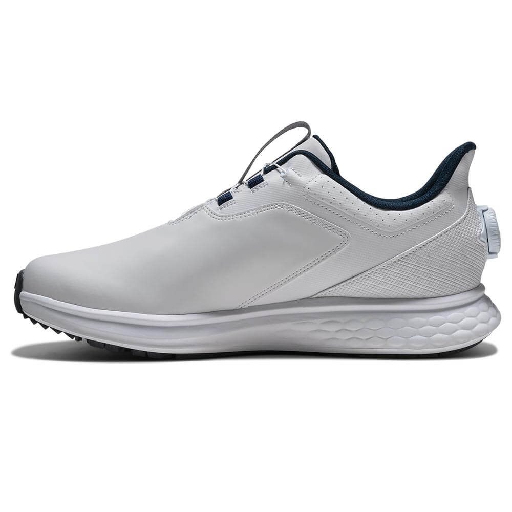 フットジョイ　パルス Boa メンズ スパイクレス ゴルフシューズ 54714 ホワイト ホワイト 画像2(ALT)