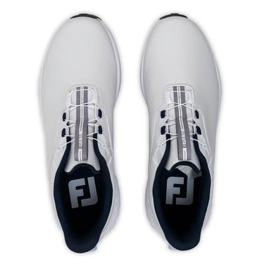 フットジョイ　パルス Boa メンズ スパイクレス ゴルフシューズ 54714 ホワイト ホワイト 画像2(ALT)