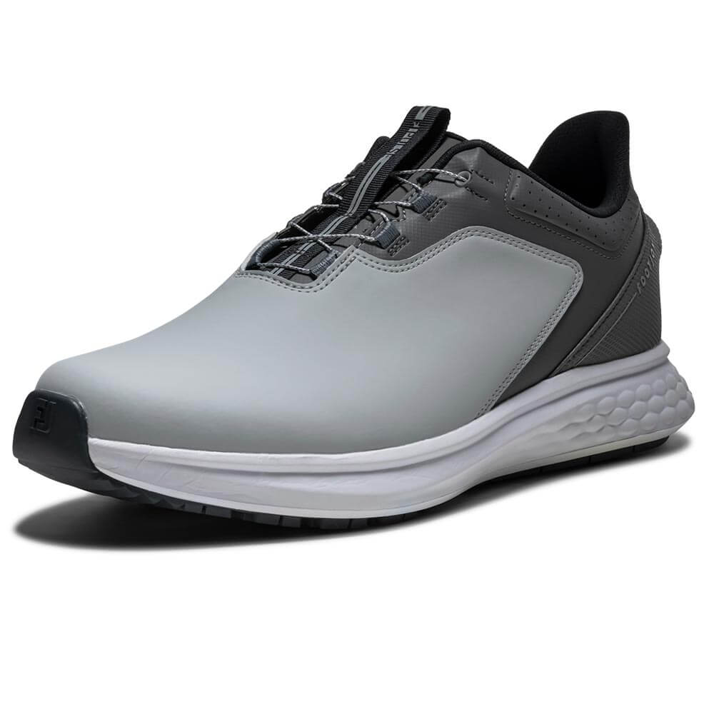 フットジョイ　パルス Boa メンズ スパイクレス ゴルフシューズ 54716 グレー グレー 画像2(ALT)