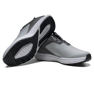 フットジョイ　パルス Boa メンズ スパイクレス ゴルフシューズ 54716 グレー グレー 画像2(ALT)