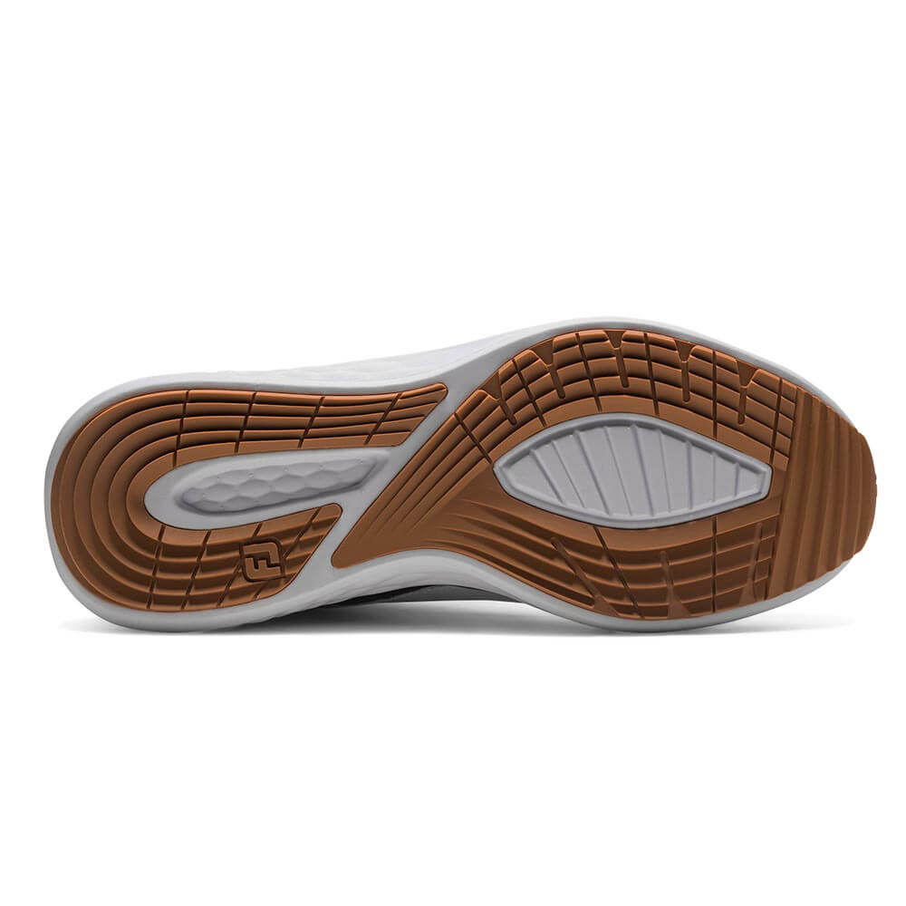 フットジョイ　パルス レース メンズ スパイクレス ゴルフシューズ 54706 ホワイト/ネイビー ホワイト/ネイビー 画像2(ALT)