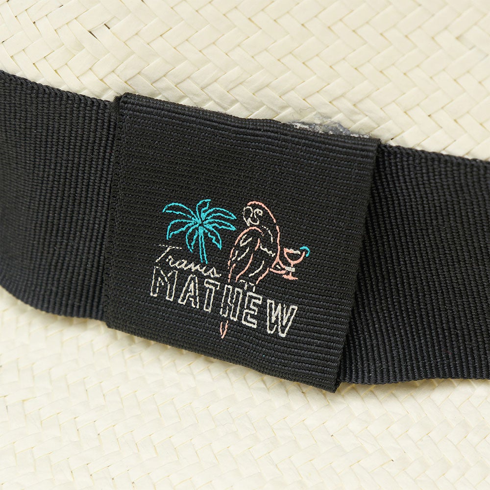 トラヴィスマシュー Travis Mathew　メンズ パナマハット 7AN813 1WHT ホワイト　2026年モデル ホワイト 画像2(ALT)