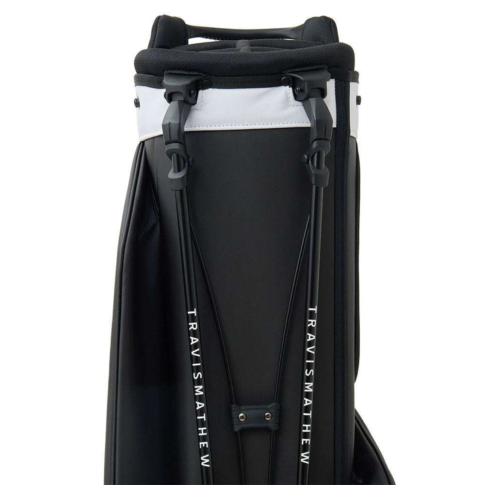 トラヴィスマシュー Travis Mathew　RTM スタンド キャディバッグ 7AN902 0BLK ブラック　2026年モデル ブラック 詳細5