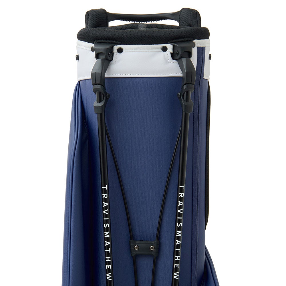 【Travis Mathew】　RTM スタンドキャディバッグ　ネイビー トラヴィスマシュー Travis Mathew RTM スタンド キャディバッグ