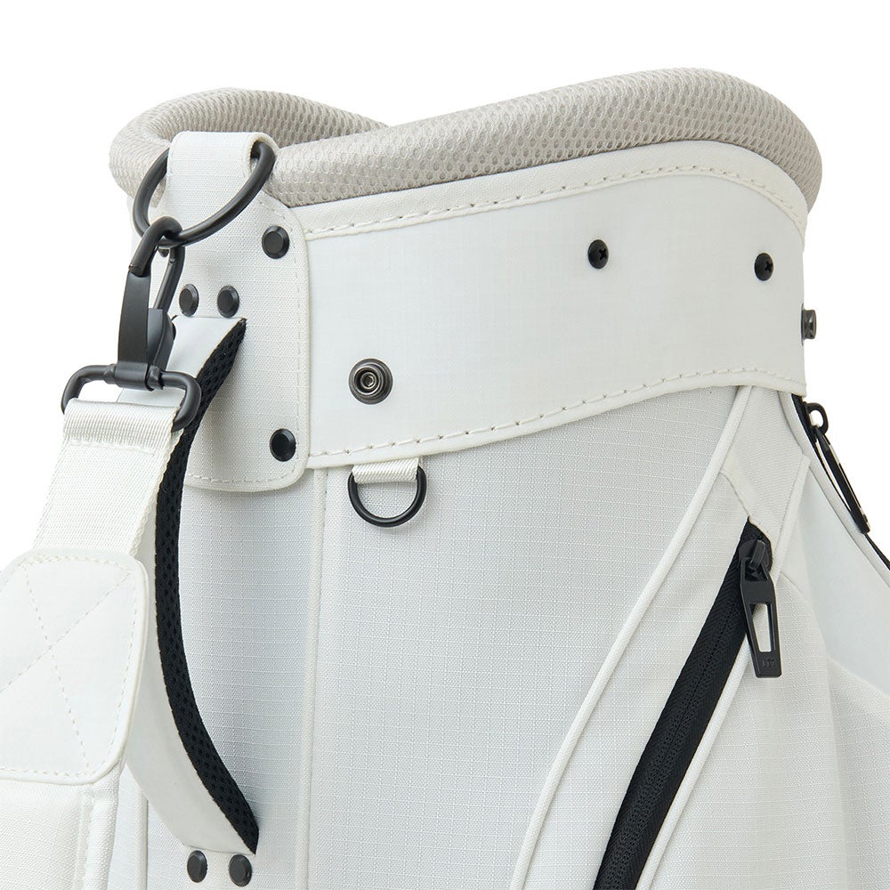 TRAVIS MATHEW キャディバッグ ブラック/ホワイト TRAVISMATHEW トラヴィスマシュー ゴルフ キャディバッグ メンズ