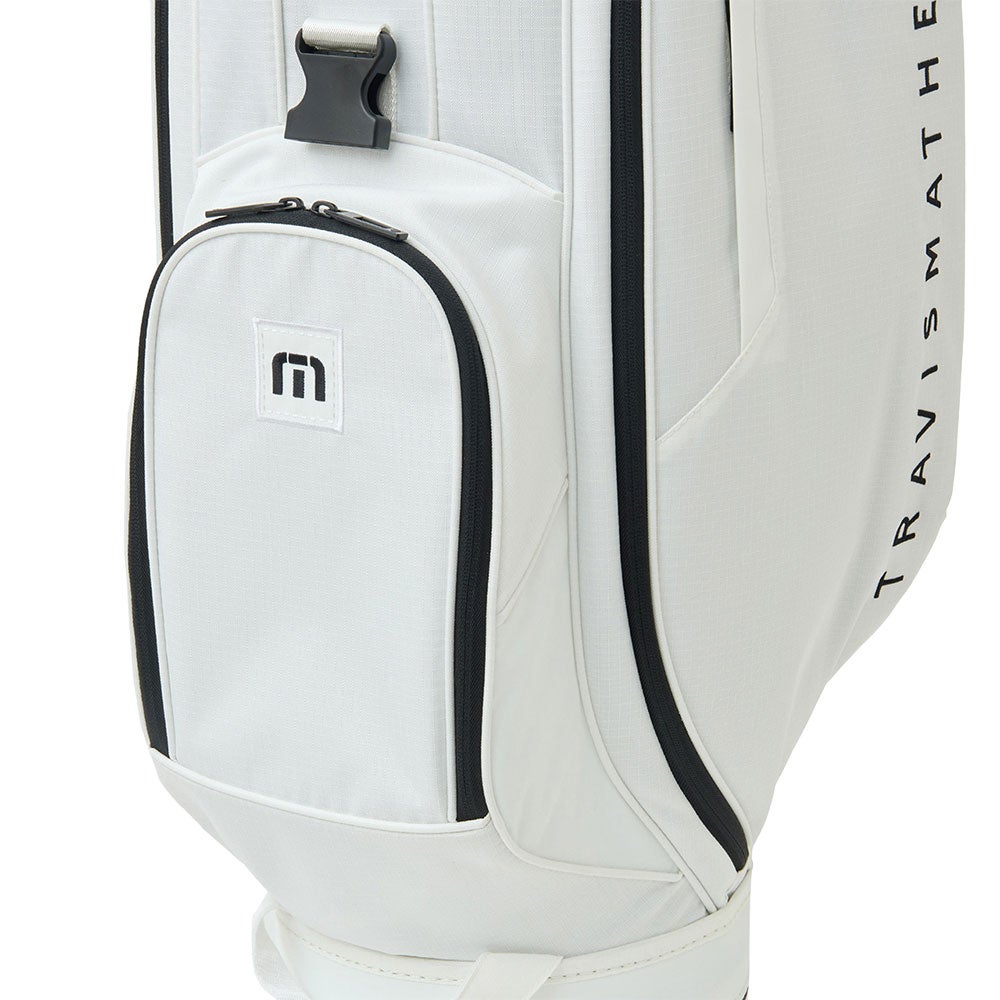 トラヴィスマシュー Travis Mathew　MP カート キャディバッグ 7AN905 1WHT ホワイト　2026年モデル ホワイト 画像2(ALT)