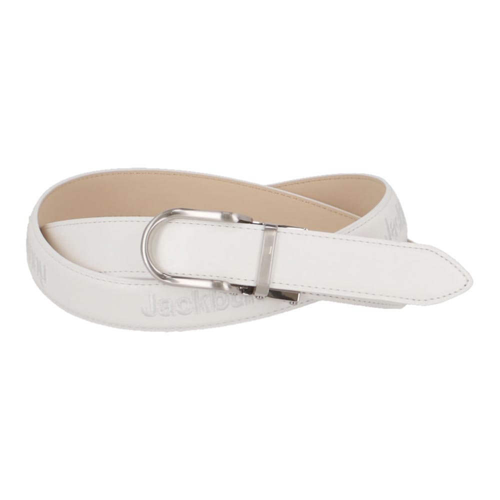 ジャックバニー Jack Bunny!!　レディース スライドロック ベルト 262-6182212 030 ホワイト　2026年モデル  ホワイト