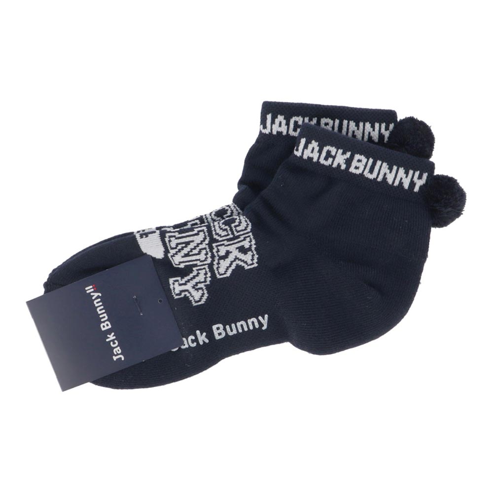 ジャックバニー Jack Bunny!! レディース アンクル丈 ソックス 262-6186102 120 ネイビー 2026年モデル