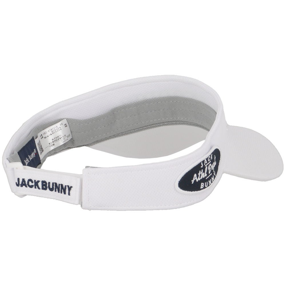 ジャックバニー Jack Bunny!! サンバイザー 262-6187214 030 ホワイト