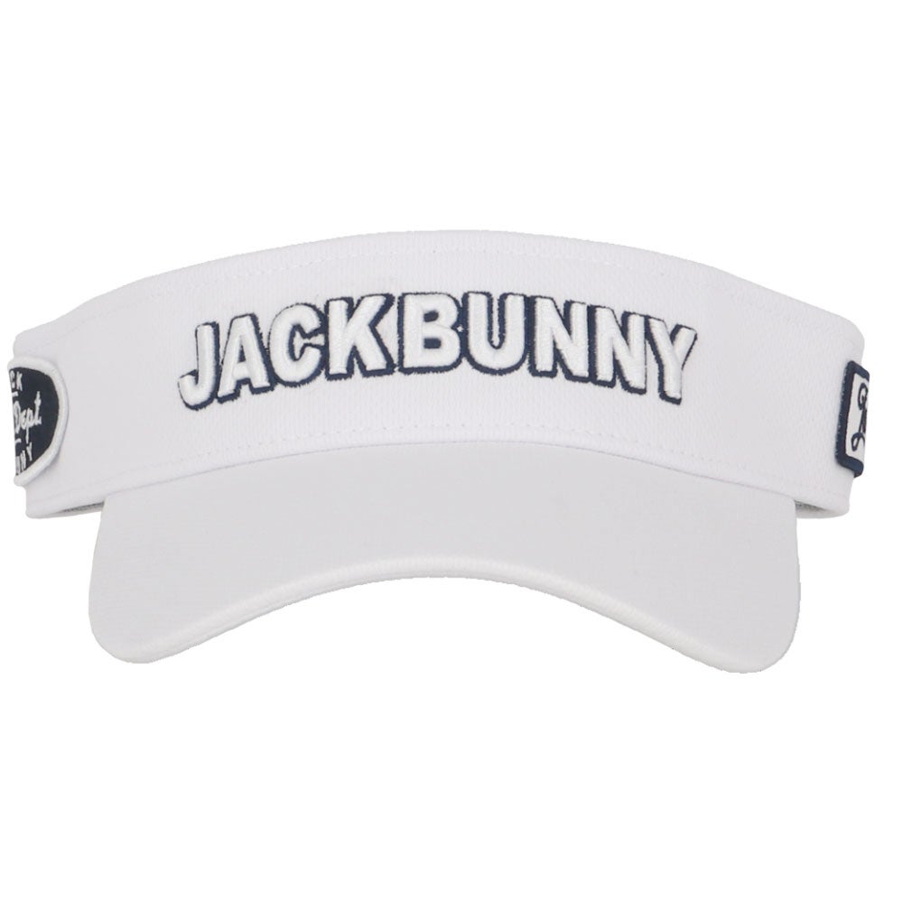 ジャックバニー Jack Bunny!!　サンバイザー 262-6187214 030 ホワイト　2026年モデル  ホワイト 画像2(ALT)
