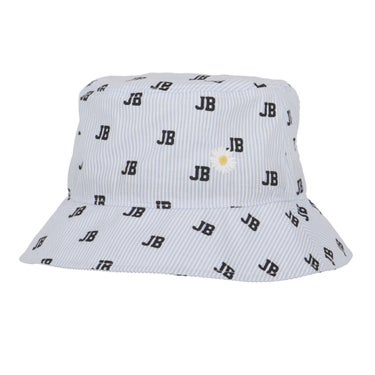 ジャックバニー Jack Bunny!!　レディース 総柄 ハット 262-6187326 030 ホワイト　2026年モデル  ホワイト 画像2(ALT)