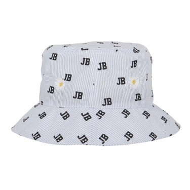 ジャックバニー Jack Bunny!!　レディース 総柄 ハット 262-6187326 030 ホワイト　2026年モデル  ホワイト 画像2(ALT)