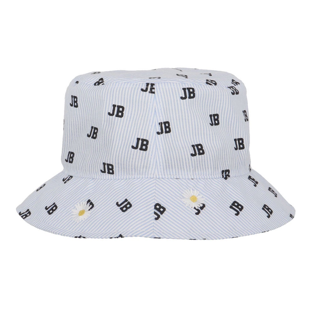 ジャックバニー Jack Bunny!!　レディース 総柄 ハット 262-6187326 030 ホワイト　2026年モデル  ホワイト 画像2(ALT)