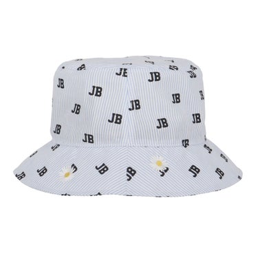 ジャックバニー Jack Bunny!!　レディース 総柄 ハット 262-6187326 030 ホワイト　2026年モデル  ホワイト 画像2(ALT)