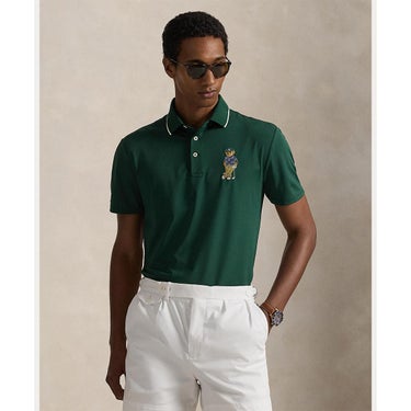 RLX GOLF Polo　メンズ ベア 半袖 ポロシャツ　2026年モデル グリーン