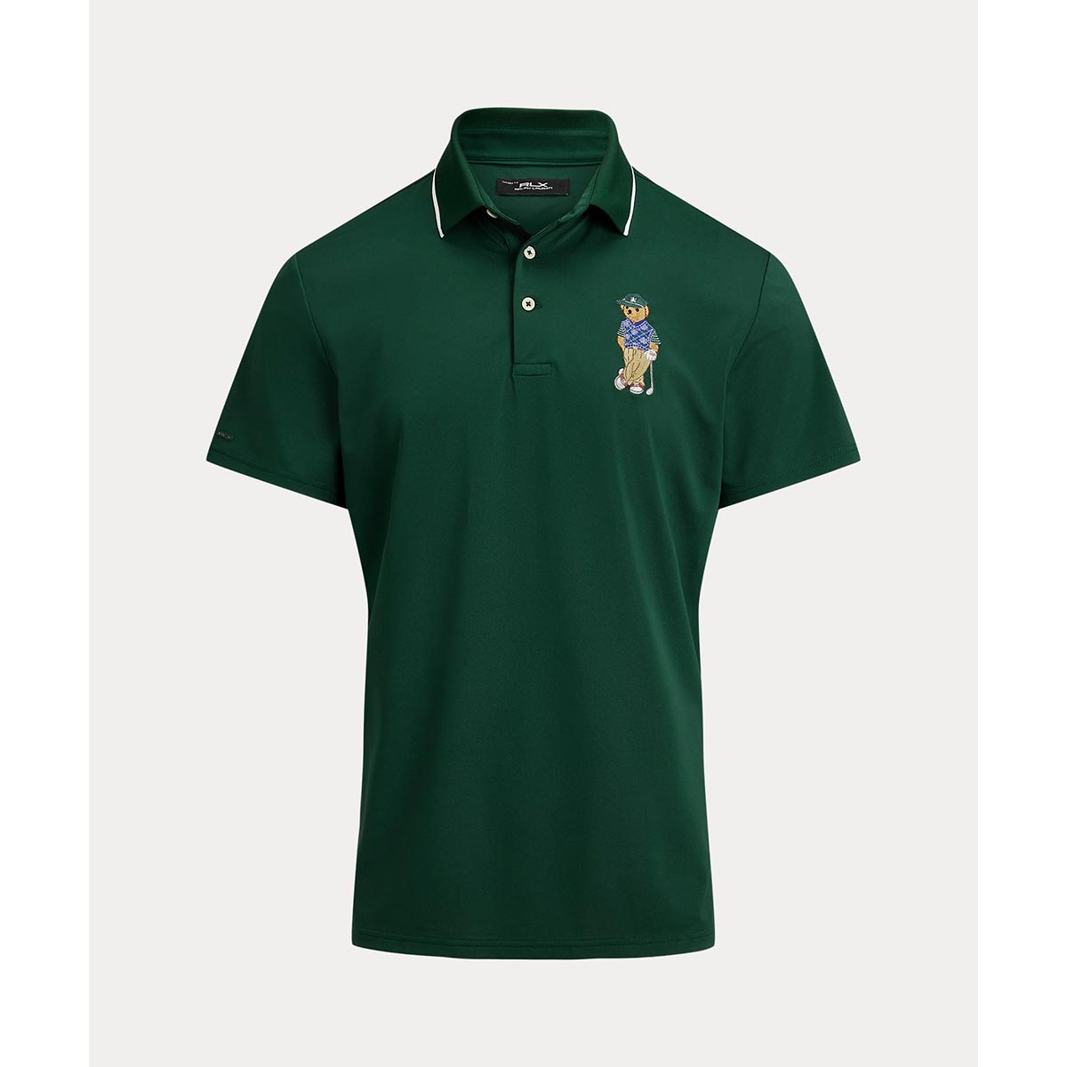 RLX GOLF Polo　メンズ ベア 半袖 ポロシャツ　2026年モデル グリーン 詳細1
