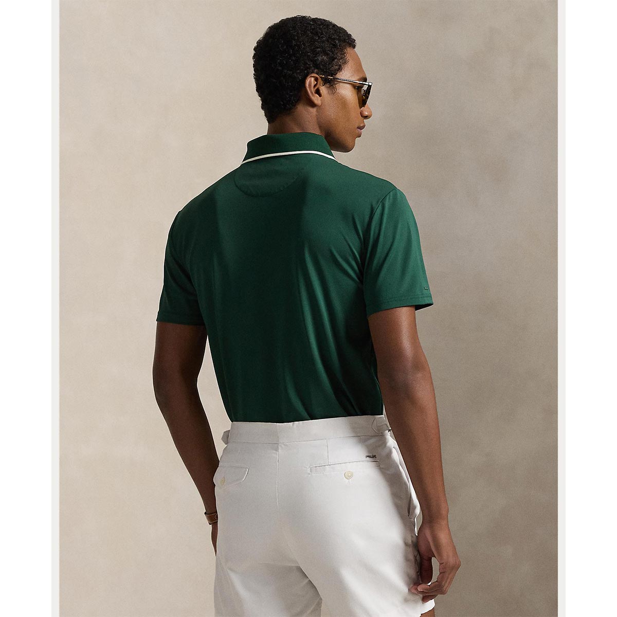 RLX GOLF Polo　メンズ ベア 半袖 ポロシャツ　2026年モデル グリーン 詳細2