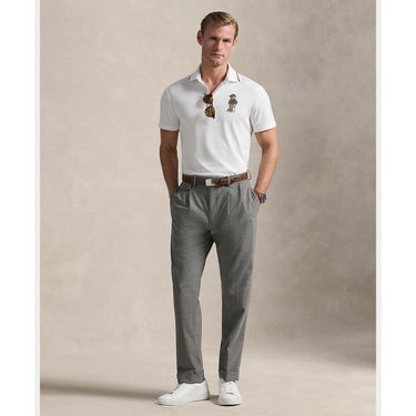 RLX GOLF Polo　メンズ ベア 半袖 ポロシャツ　2026年モデル ホワイト 画像2(ALT)