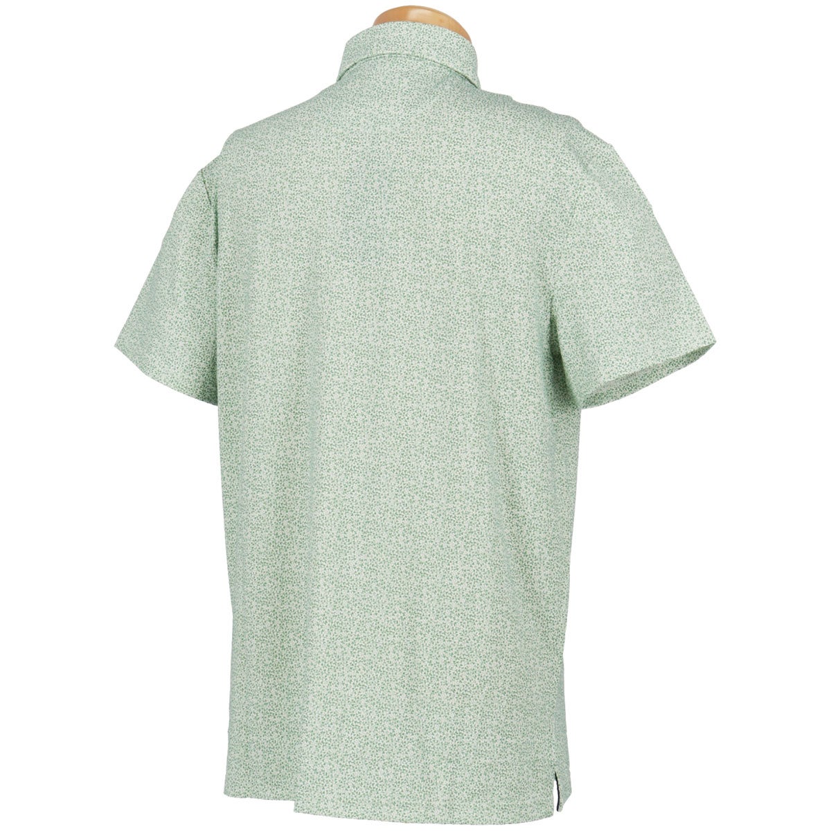 RLX GOLF Polo　メンズ 総柄 半袖 ポロシャツ　2026年モデル グリーン 詳細1