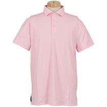 RLX GOLF　テーラード フィット パフォーマンス 総柄 半袖 ポロシャツ ピンク　2026年モデル