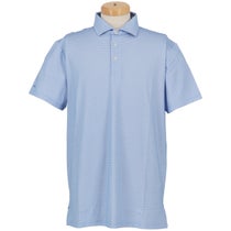 RLX GOLF　カスタム スリム フィット パフォーマンス 総柄 半袖 ポロシャツ ブルー　2026年モデル