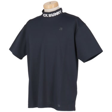 ジャックバニー Jack Bunny!!　メンズ ロゴジャガード 半袖 モックネックシャツ 262-6167229　2026年モデル 詳細11