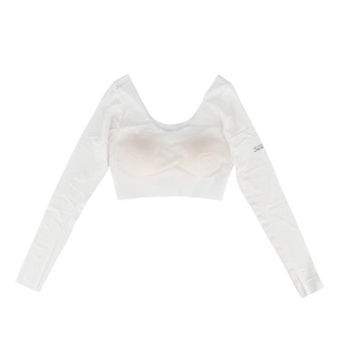 ジャックバニー Jack Bunny!!　レディース アーム&カップ付き 長袖 メッシュ インナーウェア 263-6166344　2026年モデル ホワイト