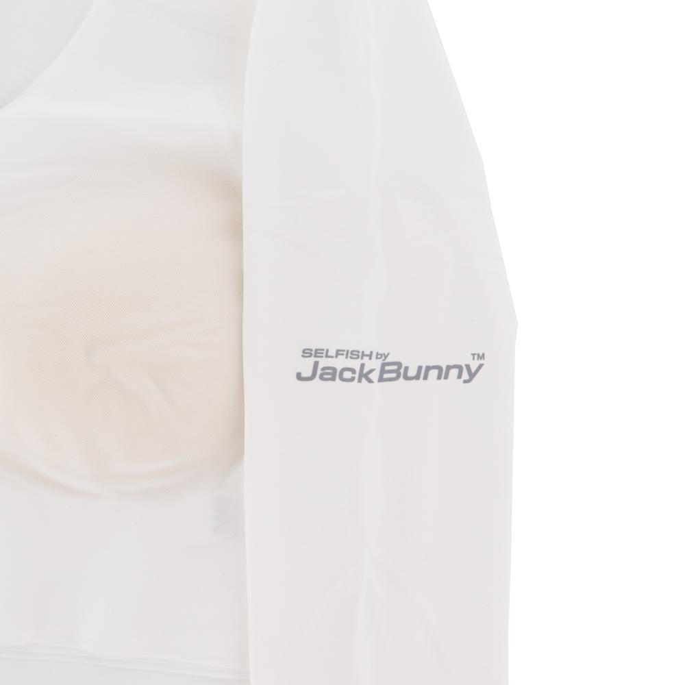 ジャックバニー Jack Bunny!!　レディース アーム&カップ付き 長袖 メッシュ インナーウェア 263-6166344　2026年モデル ホワイト 詳細2