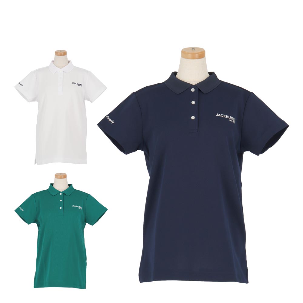 ジャックバニー Jack Bunny!!　レディース 半袖 ポロシャツ 263-6160140　2026年モデル