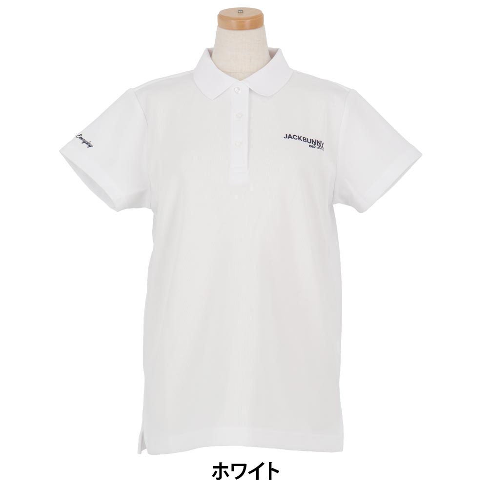 ジャックバニー Jack Bunny!!　レディース 半袖 ポロシャツ 263-6160140　2026年モデル 詳細1
