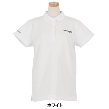 ジャックバニー Jack Bunny!!　レディース 半袖 ポロシャツ 263-6160140　2026年モデル 詳細1