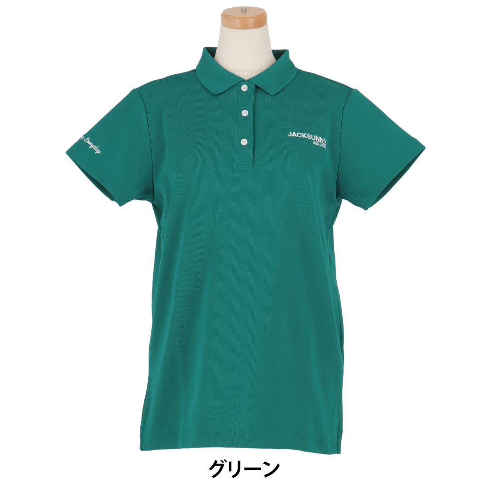 ジャックバニー Jack Bunny!! レディース 半袖 ポロシャツ 263-6160140