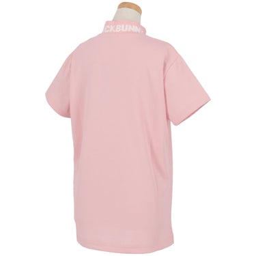 ジャックバニー Jack Bunny!!　レディース ロゴジャガード 半袖 モックネックシャツ 263-6167230　2026年モデル 詳細7