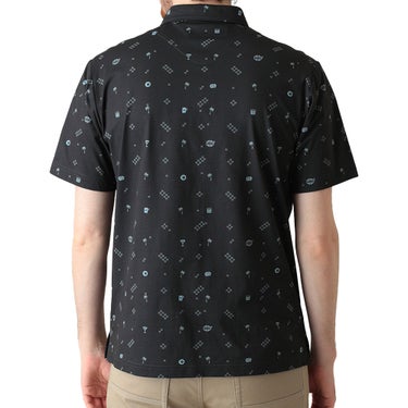 トラヴィスマシュー Travis Mathew　メンズ モノグラムプリント 半袖 ポロシャツ 7AN008　2026年モデル 詳細2