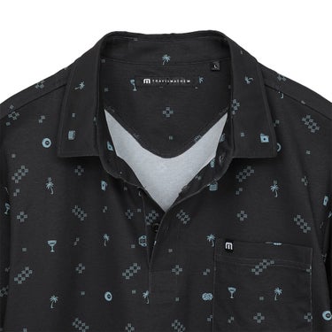 トラヴィスマシュー Travis Mathew　メンズ モノグラムプリント 半袖 ポロシャツ 7AN008　2026年モデル 詳細4