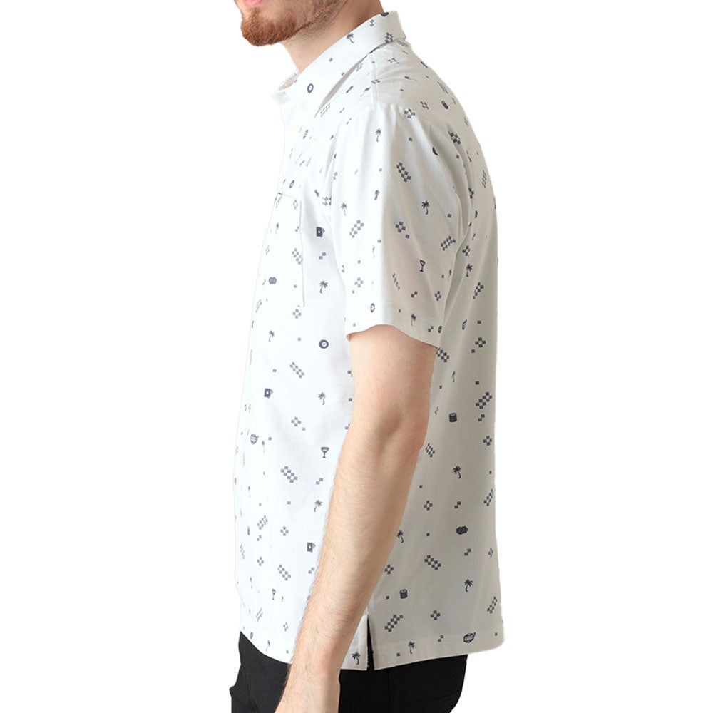 トラヴィスマシュー Travis Mathew　メンズ モノグラムプリント 半袖 ポロシャツ 7AN008　2026年モデル 詳細8