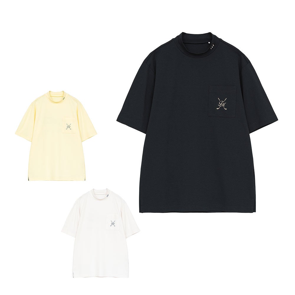 トラヴィスマシュー Travis Mathew　メンズ カラット バックプリント リラックス 半袖 モックネックシャツ 7AN018　2026年モデル