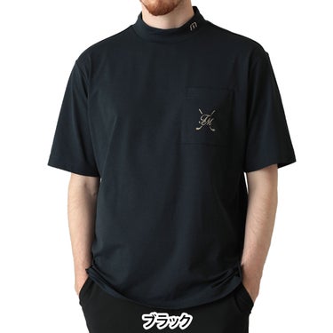 トラヴィスマシュー Travis Mathew　メンズ カラット バックプリント リラックス 半袖 モックネックシャツ 7AN018　2026年モデル 詳細1