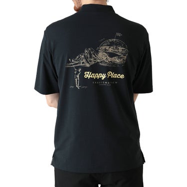 トラヴィスマシュー Travis Mathew　メンズ カラット バックプリント リラックス 半袖 モックネックシャツ 7AN018　2026年モデル 詳細2