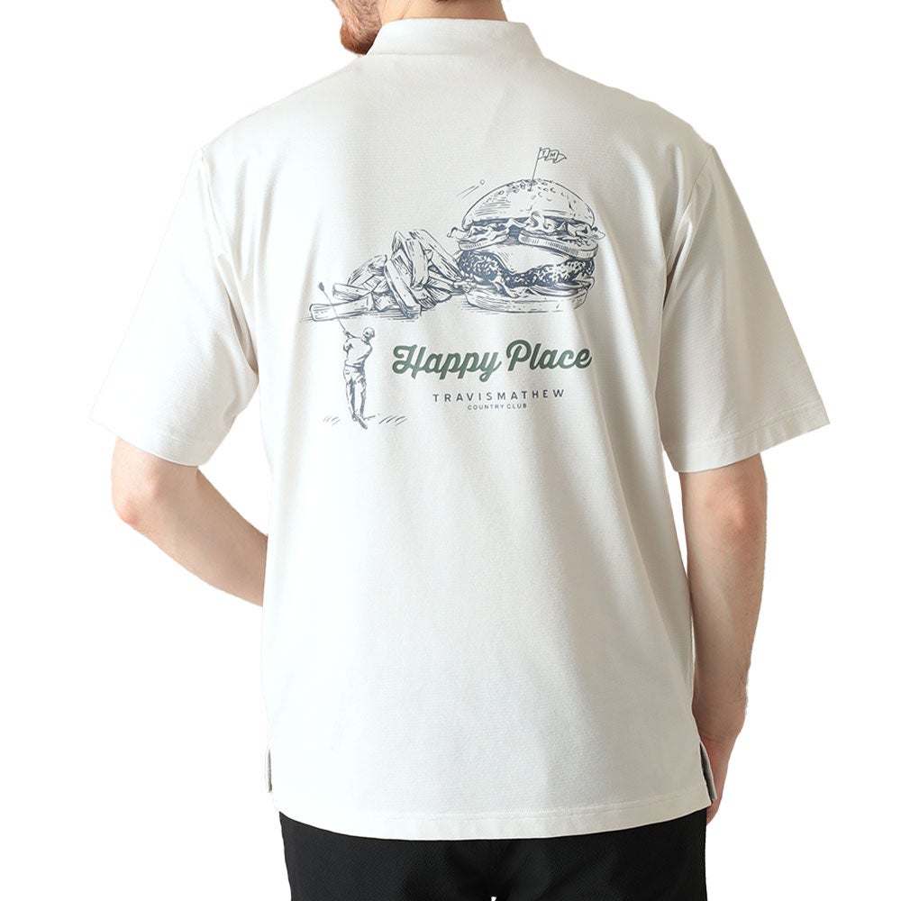 トラヴィスマシュー Travis Mathew　メンズ カラット バックプリント リラックス 半袖 モックネックシャツ 7AN018　2026年モデル 詳細7
