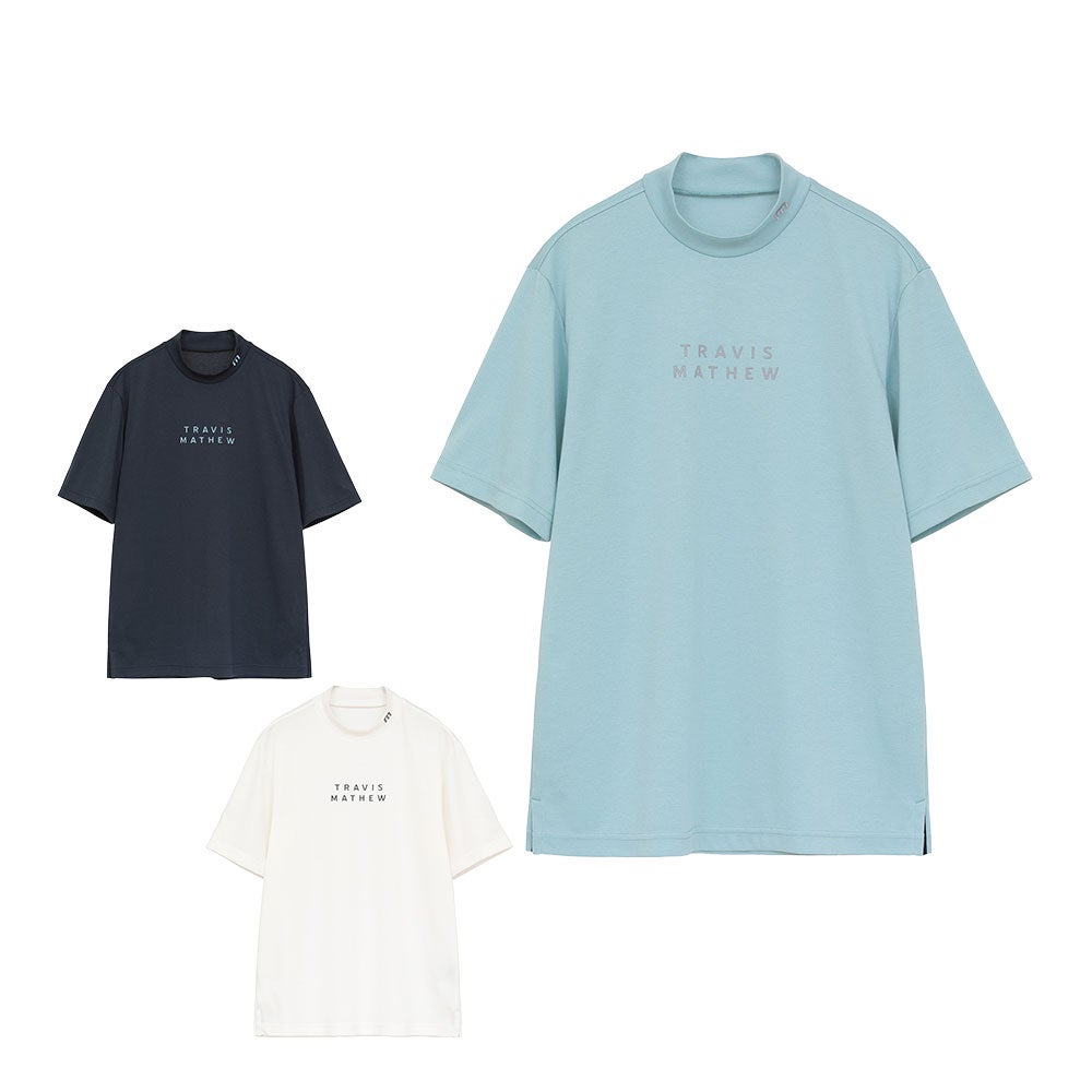 トラヴィスマシュー（Travis Mathew） 半袖 ハイネックシャツ メンズ