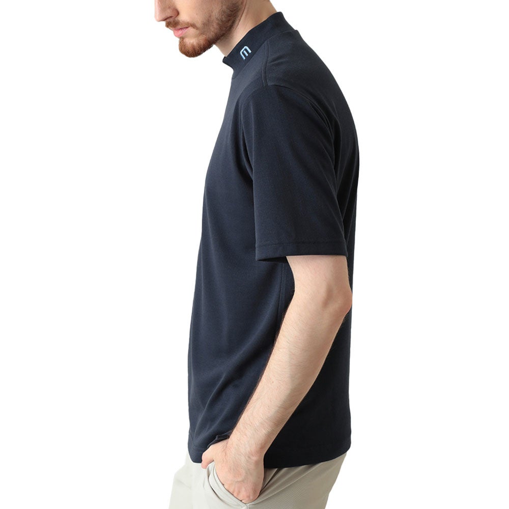 トラヴィスマシュー Travis Mathew メンズ ベーシックロゴ 半袖 モック