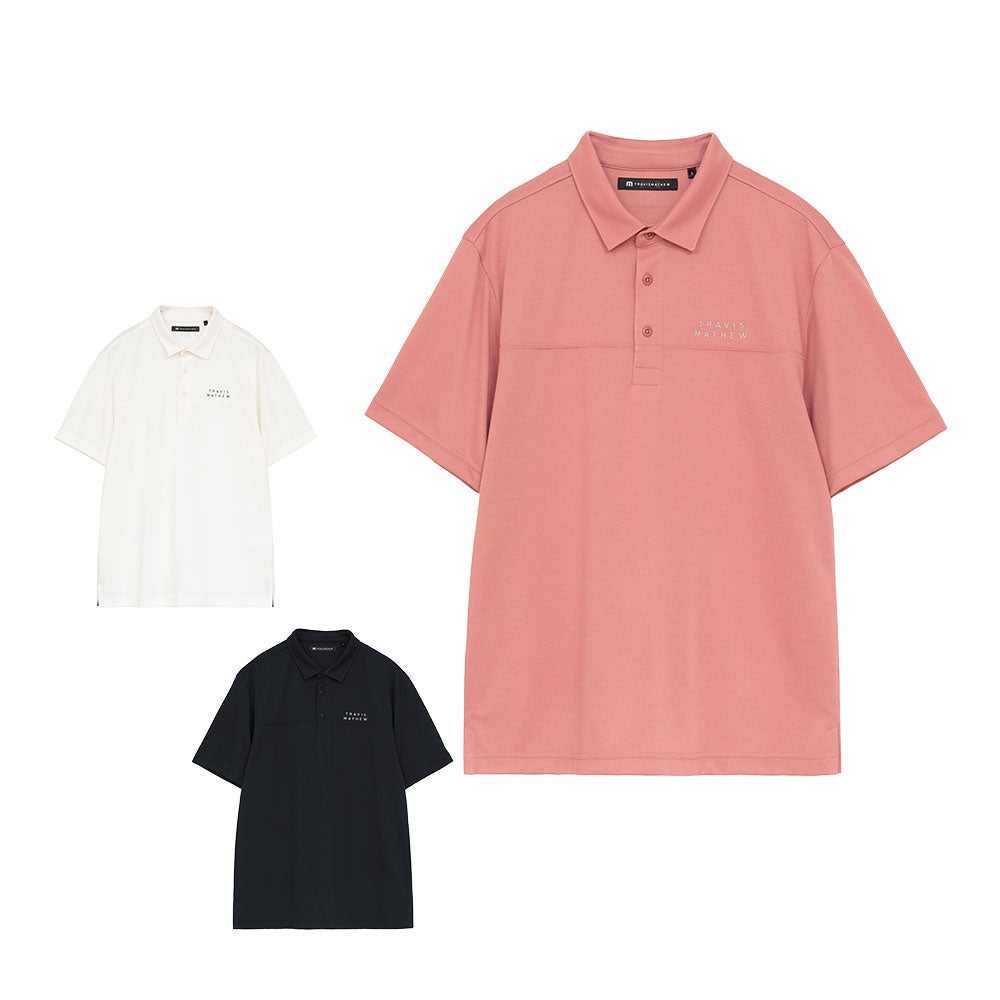トラヴィスマシュー Travis Mathew　メンズ ベーシックロゴ 半袖 ポロシャツ 7AN034　2026年モデル
