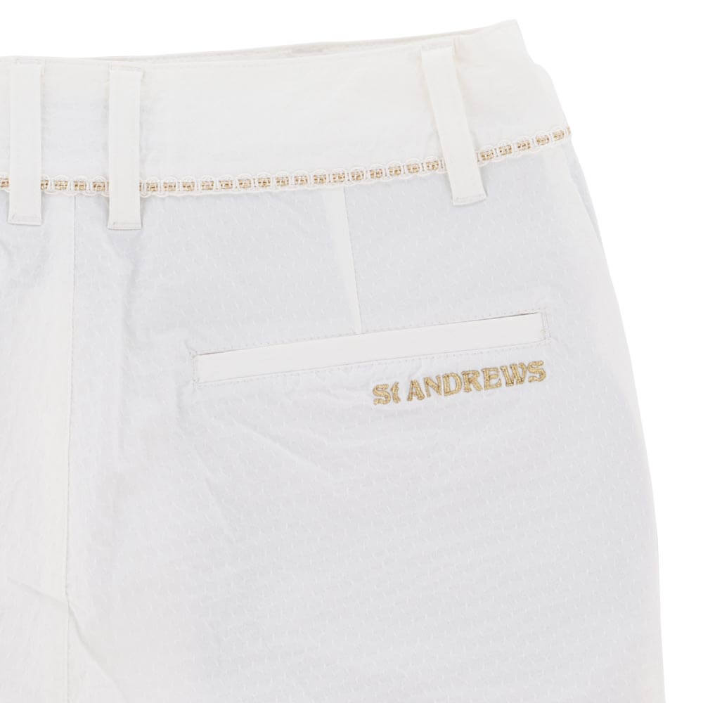セントアンドリュース St ANDREWS　レディース ナイロンドビー ロングパンツ 043-5131552　2025年モデル 詳細6